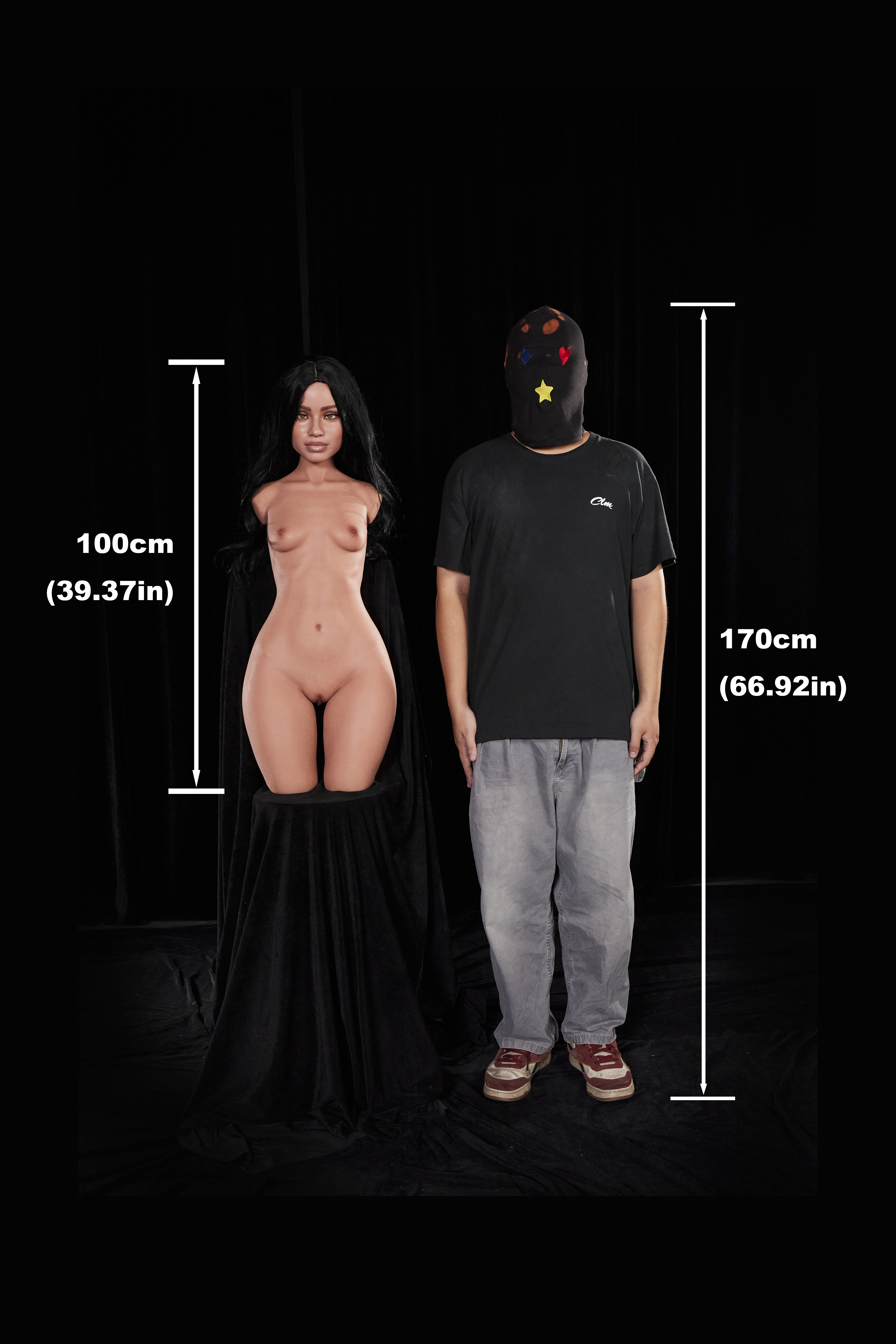 Ultra Lightweight Realistic Torso Sex Doll ULW 881# Raven | XXXX DOLL - Image 4