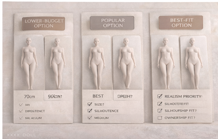 Comparison between lower-budget, popular, and best-fit listing logic