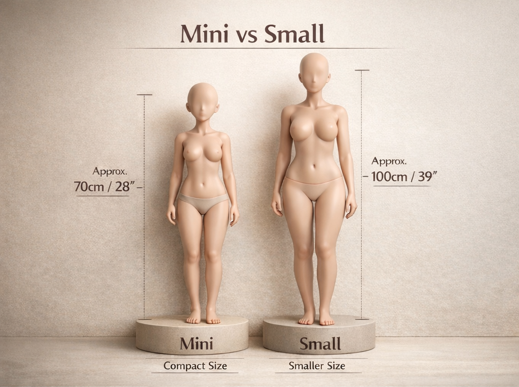 Mini vs Small Sex Dolls: What Size Makes More Sense for First-Time Buyers?