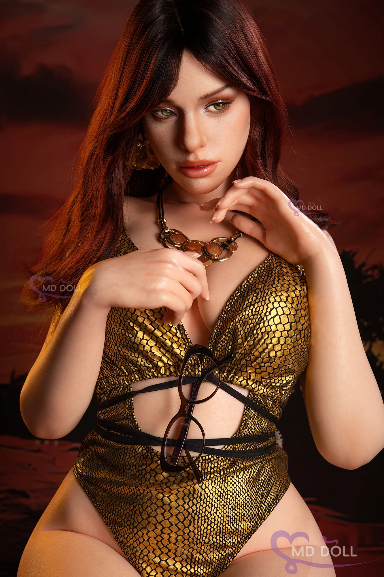 Premium Realistic Silicone Sex Doll 166cm Rose | XXXX DOLL detail image 4