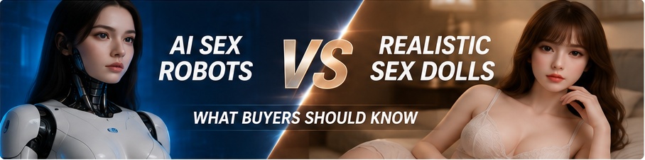 AI Sex Robots vs Realistic Sex Dolls: What Buyers Should Know