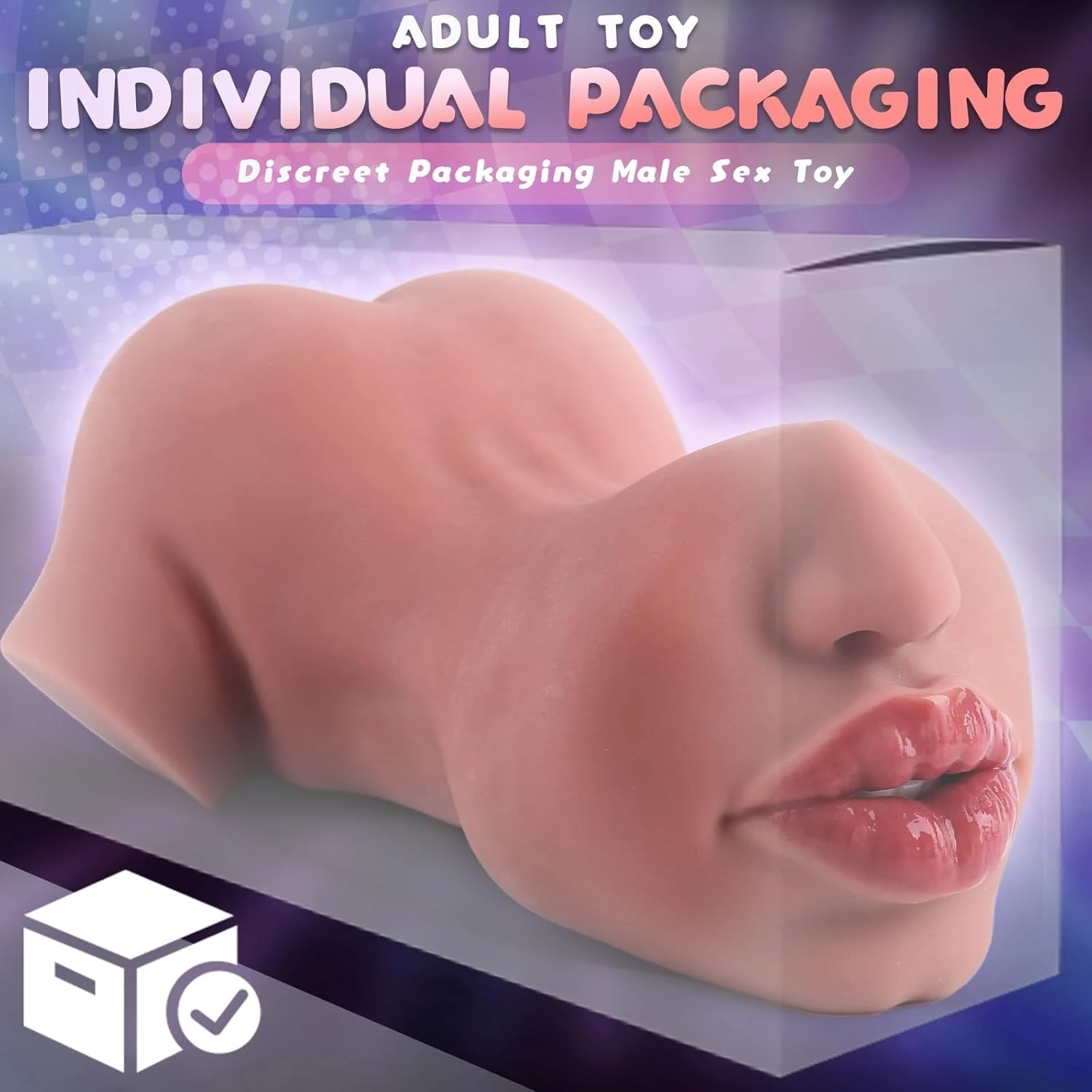2-in-1 Men’s Pocket Masturbator & Textured Stroker Sleeve detail 2 | XXXX DOLL