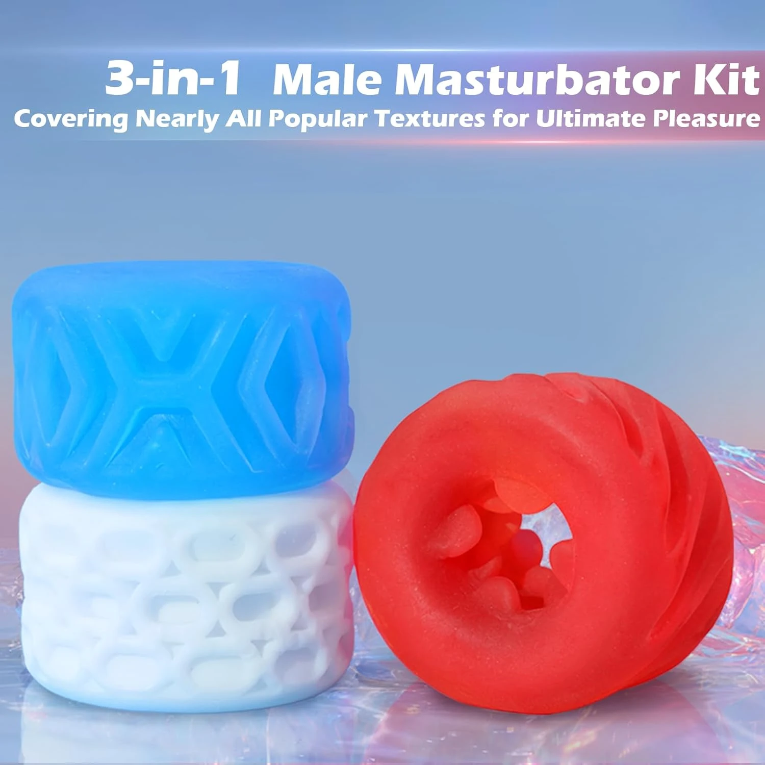 6-Texture Reversible Male Masturbator Pocket Stroker detail 1 | XXXX DOLL