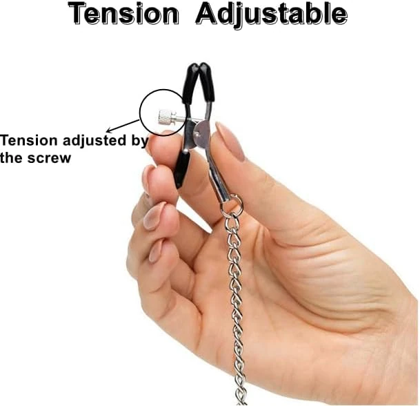 Adjustable Metal Nipple Clamp Set detail 3 | XXXX DOLL