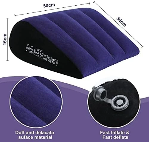 Inflatable Triangle Position Pillow for Couples detail 5 | XXXX DOLL