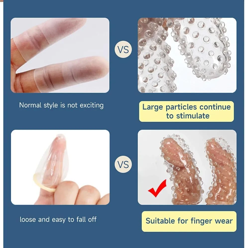 2-Piece Finger Sleeve Vibrator Accessory Set detail 1 | XXXX DOLL